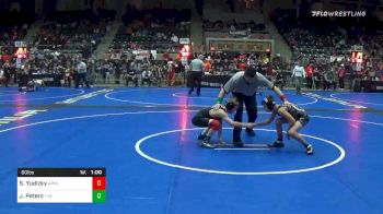 80 lbs Consolation - Shea Yudizky, Apex Grappling Academy vs Jaden Peters, The Wrestling Factory