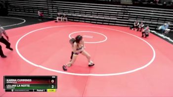 5A 100 lbs Cons. Round 3 - Lillian La Notte, Wasatch vs Karina Cummings, Bonneville