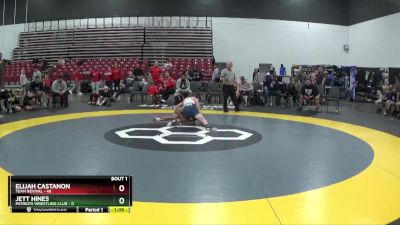 100 lbs Quarterfinals (8 Team) - Elijah Castanon, Team Revival vs Jett Hines, Patriots Wrestling Club