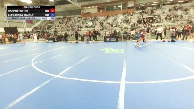 81 lbs Cons. Quarters - Harper Pettitt, Team Nazar Training Center vs Alexandra Maiolo, Champions Wrestling Club