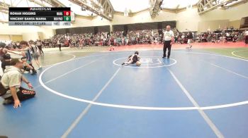51-T lbs Round Of 16 - Ronan Higgins, Marlton Chiefs vs Vincent Santa Maria, High Pace Wrestling Club