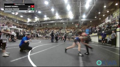 130 lbs Rr Rnd 1 - Barrett Johnson, Pauls Valley Wrestling Club vs Tytus Murchison, Standfast