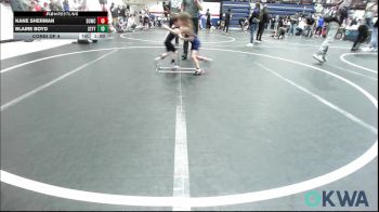 40 lbs Consi Of 4 - Blaire Boyd, Standfast vs Kane Sherman, D3 Wrestling Cluib