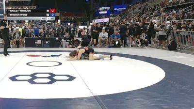 125 lbs Semis - Hailey Worden, Nevada vs Winter West, Washington