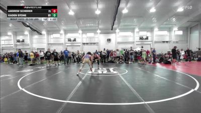 E-146 lbs 5th Place - Andrew Scherer, PA vs Kaden Stone, WV