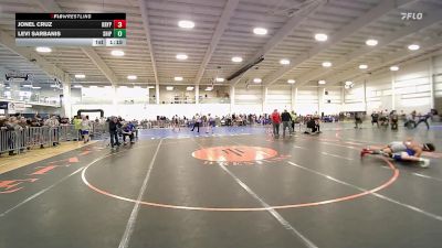130 lbs Round Of 16 - Jonel Cruz, Kryptonite Wrestling Klub vs Levi Sarbanis, Shipbuilders WC