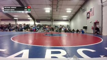 126 lbs Cons. Round 3 - Michael Aberle, Spearfish vs Wyhatt Keith, Campbell County