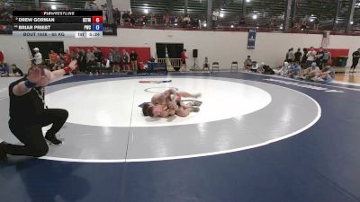65 kg Cons. Semis - Drew Gorman, SERTC- TMWC vs Briar Priest, Pittsburgh Wrestling Club