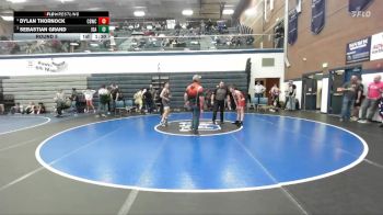 106 lbs Round 5 - Sebastian Grand, Idaho vs Dylan Thornock, Challis Blackheart Wrestling Club
