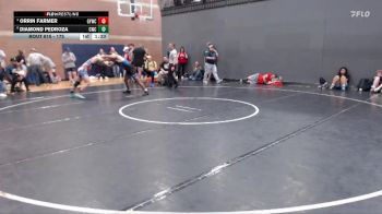 175 lbs Cons. Semi - Orrin Farmer, Grangeville Youth Wrestling Club vs Diamond Pedroza, Cougar Wrestling Club