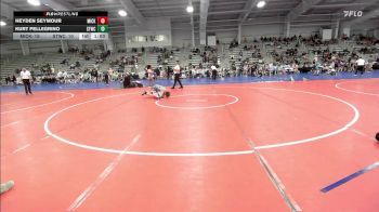 100 lbs Round Of 16 - Heyden Seymour, Micky's Maniacs Blue vs Kurt Pellegrino, Shore Thing Surf