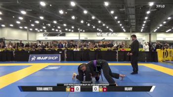 Hilary Ann Guzman vs Terri Annette 2025 World Master IBJJF Jiu-Jitsu Championship