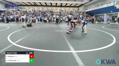 58 lbs Quarterfinal - Paul Walker, Piedmont vs Archer Slabaugh, Husky Wrestling Club