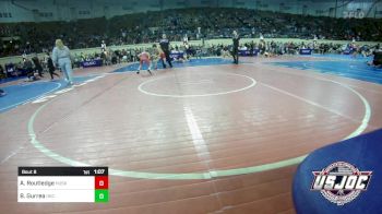 80 lbs Round Of 32 - Aleks Routledge, Husky Wrestling Club vs Brennen Gurrea, OKC Saints Wrestling