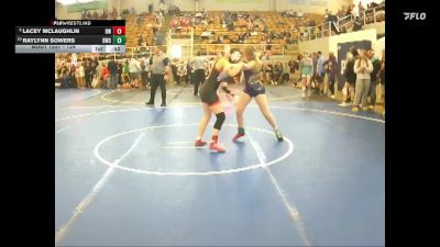 124 lbs 7th Place Match - Lacey Mclaughlin, Big Walnut vs Raylynn Sowers, DiSabato Wrestling Club