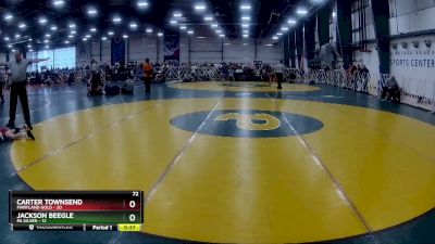 72 lbs Rd# 9- 2:15pm Saturday Final Pool - Carter Townsend, Maryland GOLD vs Jackson Beegle, PA Silver