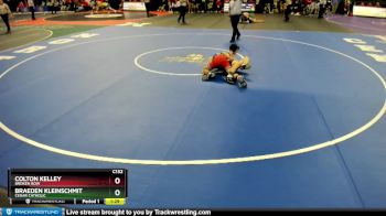 Champ. Round 1 - Braeden Kleinschmit, Cedar Catholic vs Colton Kelley, Broken Bow