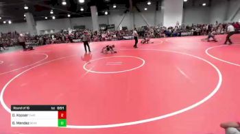 81 lbs Round Of 16 - Dresden Kopser, Chatfield WC vs Grant Mendez, Bear WC