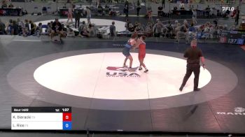 120 lbs Cons 32 #2 - Keagan Sieracki, Texas vs Luca Rios, Texas