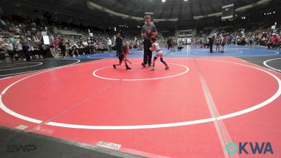 46 lbs Consi Of 16 #2 - Liam Canady, Berryhill Wrestling Club vs Jackson Prose, Jay Wrestling Club