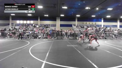 116 lbs Round Of 64 - Monica Gomez, Team Faith vs Jayden Murillo, Lab Academy