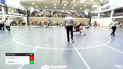 184 lbs Semifinal - Carson Thomas, Unrostered vs Jaden Bullock, Michigan