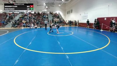 113 lbs Champ. Round 1 - Evan Rusch, Lovell vs Brennen Clark, Mountain View