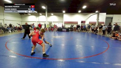 132 lbs Maximus Pearch, Illinois vs Kaden Husick, Pennsylvania Red