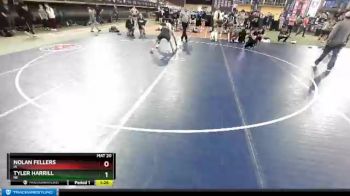 145 lbs Semifinal - Tyler Harrill, NE vs Nolan Fellers, IA