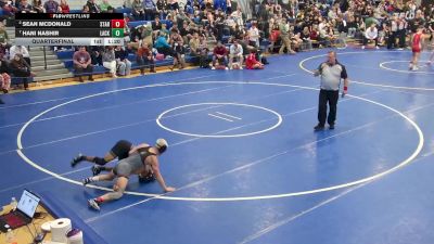 118 lbs Quarterfinal - Hani Nashir, Lackawanna vs Sean McDonald, Starpoint