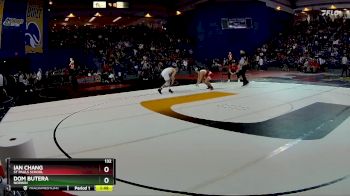 132 lbs Prelim - Ian Chang, St Pauls School vs Dom Butera, Norwin
