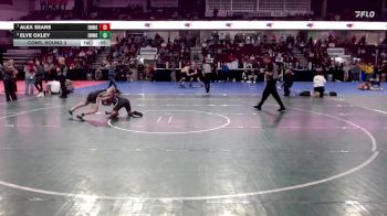 144 lbs Cons. Round 3 - Alex Sears, Emmett vs Elye Oxley, Emmett