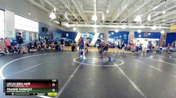 220 lbs Round 6 (8 Team) - Frankie Marquez, Westside Wrestling vs Jaylin Bien-aime, Big Man Wrestling