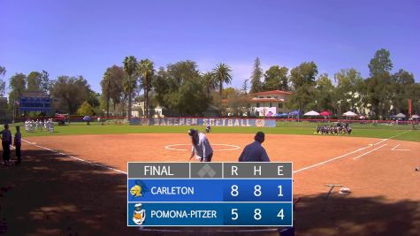 Replay: Carleton College vs Pomona-Pitzer | Mar 23 @ 12 PM
