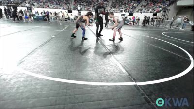 83 lbs Quarterfinal - Easton Boatman, Grover Rains Wrestling Club vs Dallin Swan, IRONMEN Wrestling Club