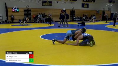 141 lbs Quarterfinal - Sergio Vega, Sunnyside (AZ) vs Joshua Requena, Camarillo