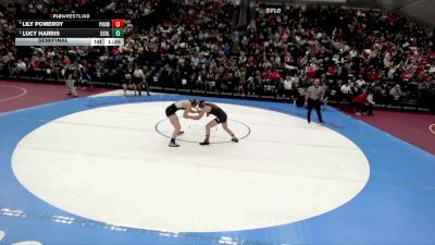 4A 140 lbs Semifinal - Lucy Harris, Desert Hills vs Lily Pomeroy, Pine View