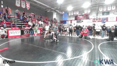 130 lbs Rr Rnd 3 - Ryder Sisco, Verdigris Youth Wrestling vs Josh Hutcheson, Wagoner Takedown Club
