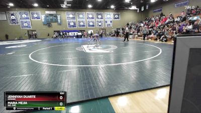 100 lbs 1st Place Match - Maria Mejia, Del Oro vs Jenniyah Duarte, Sanger