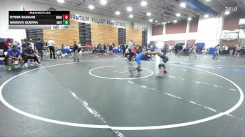 106 lbs Champ. Round 2 - Maddux Guerra, Gilroy vs Ryder Basham, Redondo Union