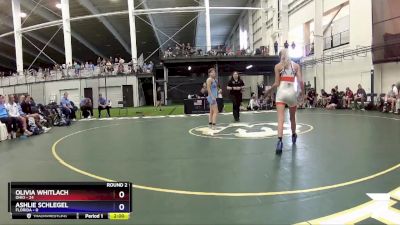 94 lbs Round 2 (4 Team) - Olivia Whitlach, Ohio vs Ashlie Schlegel, Florida