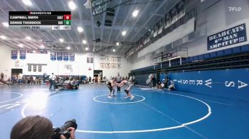 150 lbs Cons. Semi - Campbell Smith, Central vs Dennis Thornock, Riverton