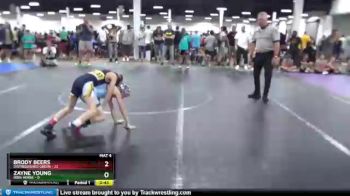 60 lbs Round 2 (10 Team) - Brody Beers, Distinguished Green vs Zayne Young, Iron Horse