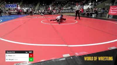 67 lbs Round Of 16 - Quentin Neal, Greater Heights Wrestling vs Max Moyer, The Hunt Wrestling Club