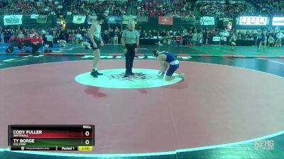 Champ. Round 1 - Cody Fuller, Whitehall vs Ty Borge, Colstrip