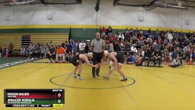 126 lbs Champ. Round 2 - Mason Bauer, Ashland vs Spencer Roehlig, Washington (massilon)