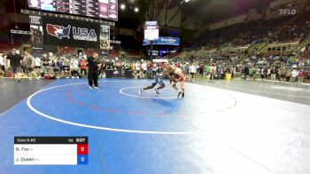170 lbs Cons 8 #2 - Nicholas Fox, Iowa vs Jasiah Queen, New Jersey