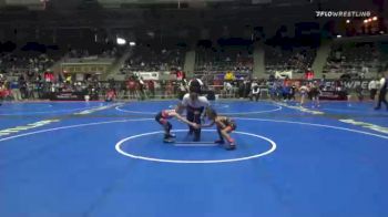 52 lbs Quarterfinal - Joseph Cervantes, Dethrone vs Hayes Daniel, Honey Badger WC