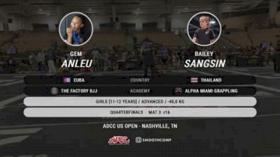 Replay: Mat 3 - 2026 ADCC Nashville Open | Sep 19 @ 8 AM