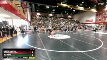 91 lbs Champ. Round 2 - Jason Martin, Riverton Middle School vs Eli Asay, Cody Middle School